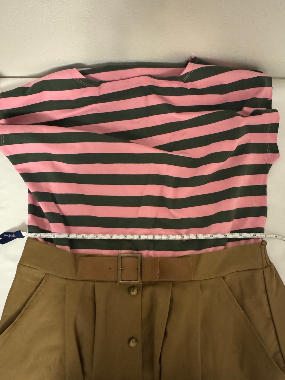 Anthropologie Sleeveless Twofer A-Line Midi Dress w/ pockets NWT L - Picture 12 of 14